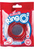 Ringo 2 Cock Ring with Ball Sling Waterproof - Red - 12 Each Per Box