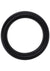 Rock Solid The Silicone Collar Cock Ring - Black - Large
