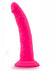 Ruse Jimmy Silicone Dildo - Hot Pink/Pink - 7.5in