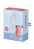 Satisfyer Cotton Candy Rechargeable Silicone Clitoral Stimulator - Light Red/Red