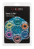 Senso 6 Pack Cock Rings - Assorted Colors - 6 Piece Set