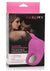 Silicone Rechargeable Teasing Enhancer Cockring Waterproof - Pink
