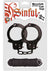 Sinful Metal Cuffs with Keys and Love Rope - Black/Metal