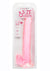 Size Queen Dildo with Balls - Pink - 12in