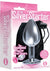The 9's - The Silver Starter Bejeweled Stainless Steel Plug - Pink
