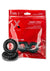 The Xplay Mixed Pack Ribbed Ring and Ribbed Ring Slim - Black - 2 Pack