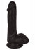 Thinz Slim Dong with Balls - Black - 6in