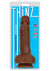 Thinz Slim Dong with Balls - Chocolate - 7in