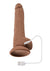 Thrust In Me Rechargeable Silicone Thrusting Vibrating Realistic Dong with Remote Control