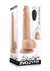 Thrust In Me Rechargeable Silicone Thrusting Vibrating Realistic Dong with Remote Control - Vanilla