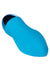Tremble Kiss Rechargeable Silicone Vibrating Dual Density Massager - Blue