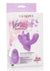 Venus Butterfly Rocking Penis Silicone Rechargeable Strap-On with Remote Control - Purple