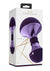 Vive Enoki Rechargeable Silicone Bendable Massager - Purple