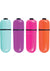 Vooom Bullets Mini Vibrators Waterproof - Assorted Colors - 20 Each Per Counter Display
