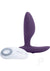 We-Vibe Ditto Vibrating Rechargeable Silicone Butt Plug with Remote Control - Purple
