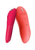 We-Vibe Forever Favorites Set Silicone Rechargeable Touch X and Tango X - Coral/Orange/Red