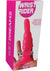 Wet Dreams Wrist Rider Dual Motor Silicone Finger/Palm Play Vibrator - Pink