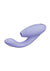 Womanizer Duo 2 Silicone Rechargeable Clitoral and G-Spot Stimulator - Lilac/Purple