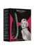 Womanizer Marilyn Monroe Special Edition Rechargeable Clitoral Stimulator - Black/Black Marble