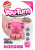 You Turn 2 Finger Vibrator Silicone Ring Waterproof - Pink/Strawberry